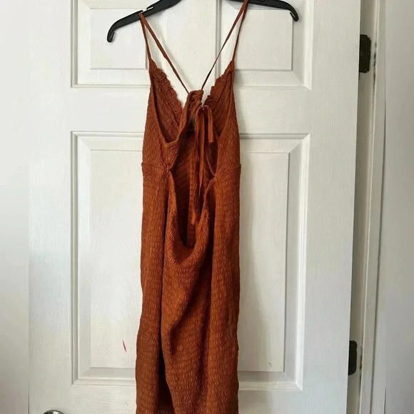 Anthropologie Ellen smocked mini halter dress - Picture 4 of 5